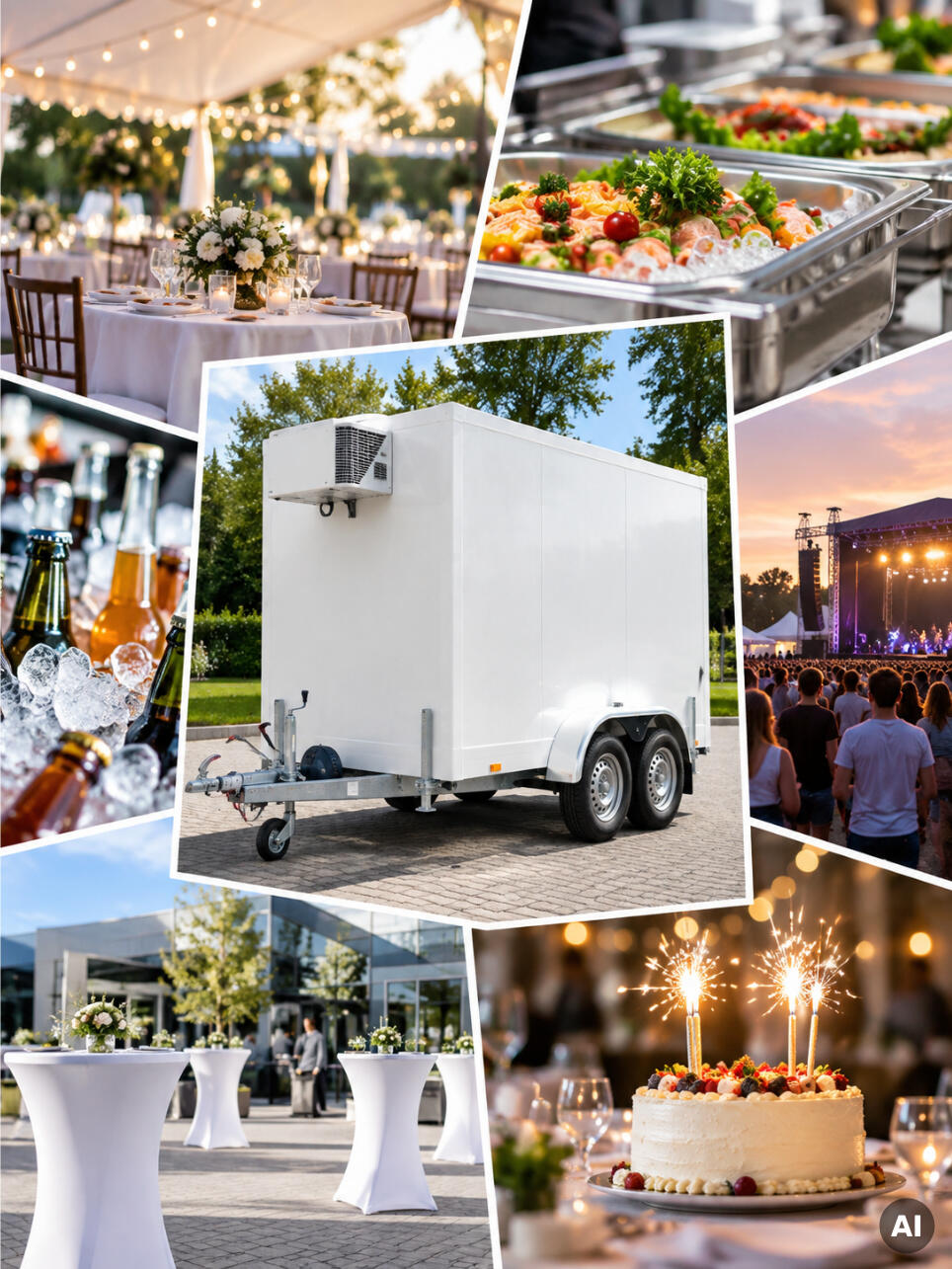 Vielseitige Kühlung für jedes Event Vielseitige Kühlung für jedes Event