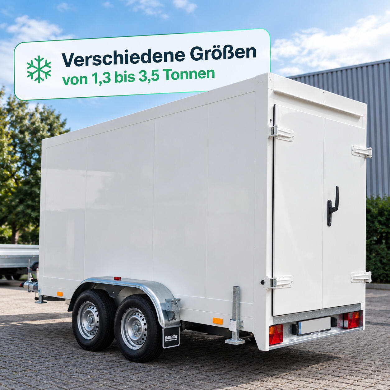 Kühlanhänger in verschiedenen Größen Kühlanhänger in verschiedenen Größen